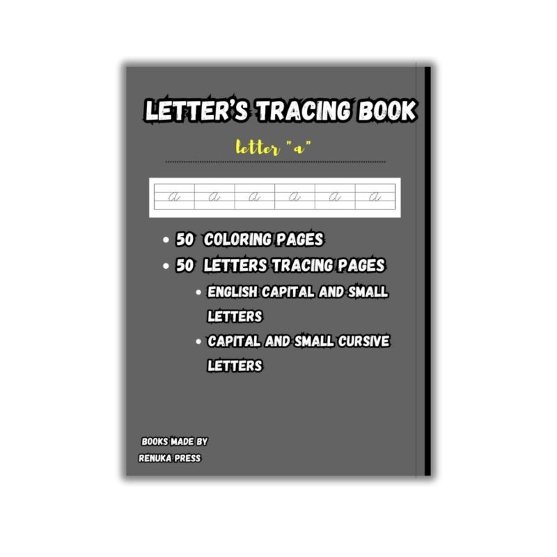 Planets Coloring Book with English Letters Tracing Combo Book 100 Pages - Image 2